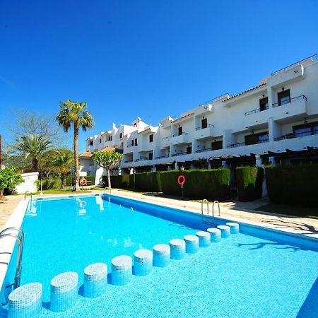 Orange Park Estudio Jardin Vista Piscina Benicassim Bagian luar foto