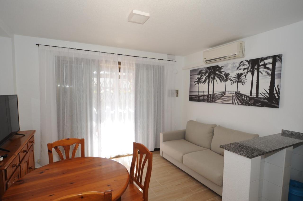 Orange Park Estudio Jardin Vista Piscina Benicassim Bagian luar foto